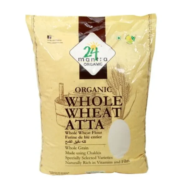 24 Mantra Organic Whole Wheat Atta