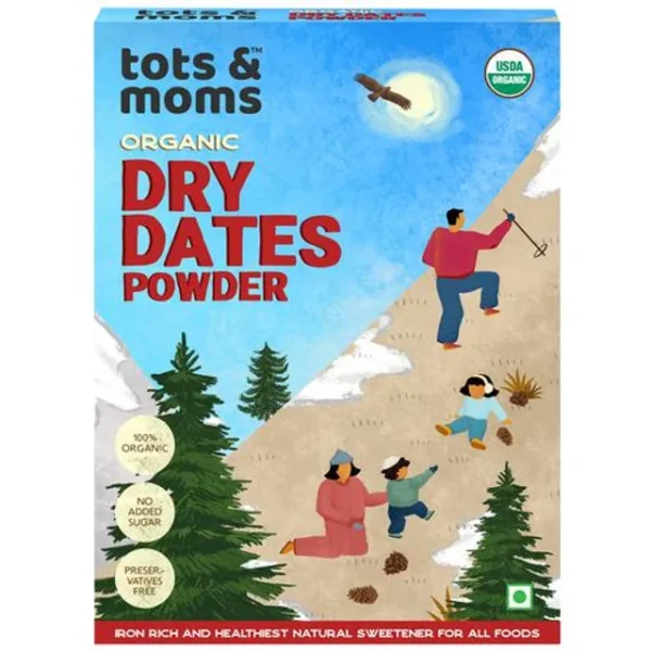 TOTS AND MOMS FOODS Dry Dates Powder