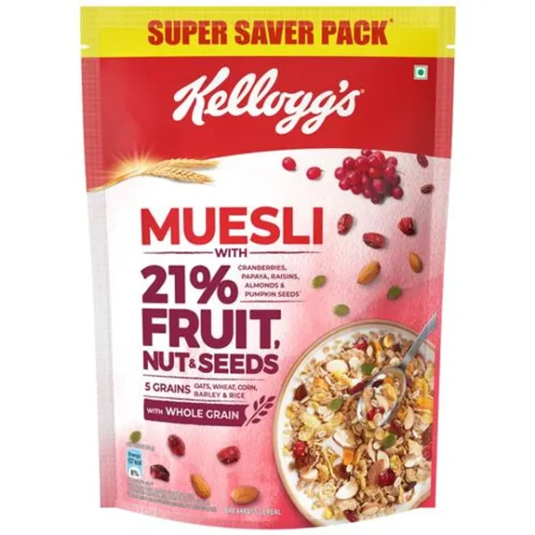 Kelloggs Muesli Breakfast Cereal - 750 g