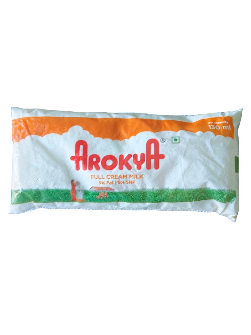 Arokya Milk – 130ml (₹10 Pack)