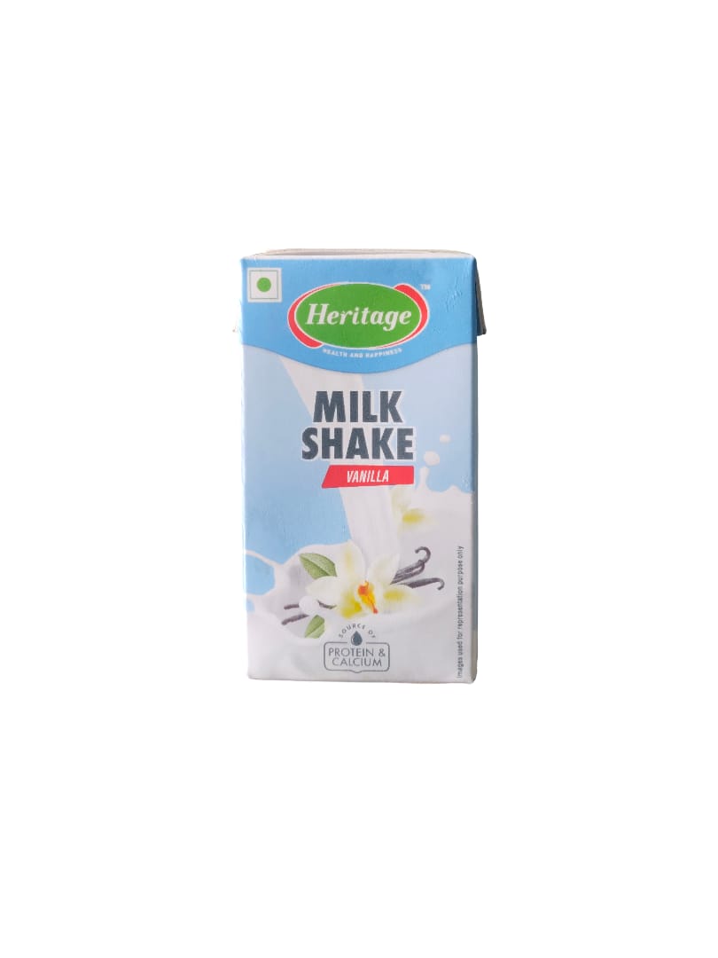 Heritage Milkshake 125ml – ₹15 Vanilla Flavour