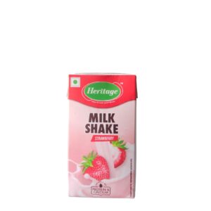Heritage Milkshake 125ml – ₹15 Strawberry Flavour