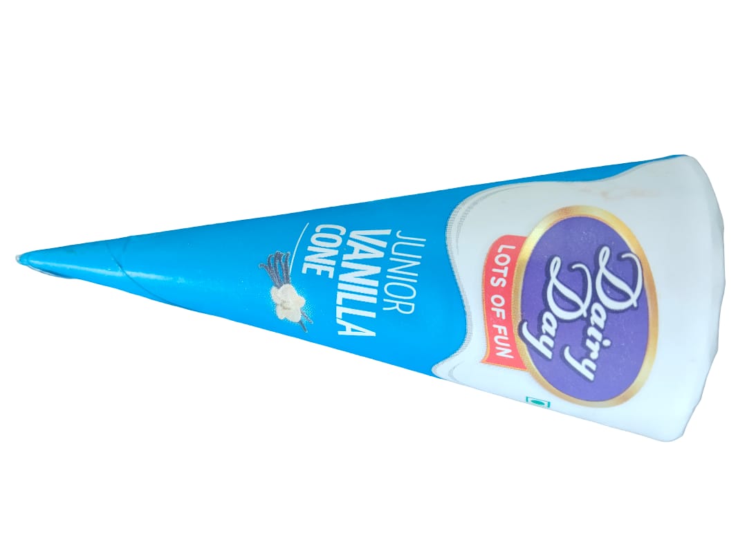 Dairy Day Ice Cream – Junior Vanilla Cone ₹20