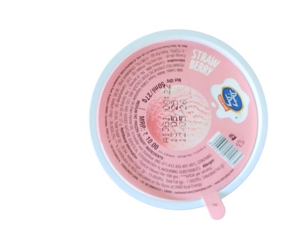 Dairy Day Cup Ice Cream – ₹10 (Strawberry)