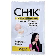 ₹1 Chik Egg White Shampoo Sachet