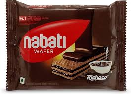 ₹10 Nabati Wafer – Crispy Cream-Filled Snack