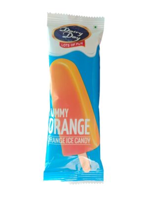 ₹5 Ice Cream Stick – Orange Flavor