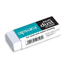 Apsara Non-Dust Eraser – ₹5