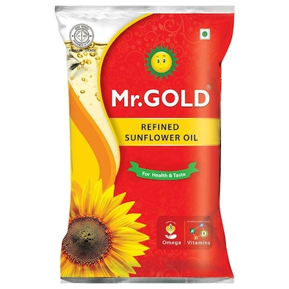 Mr.Gold Refined Sunflower Oil – 1 Litre